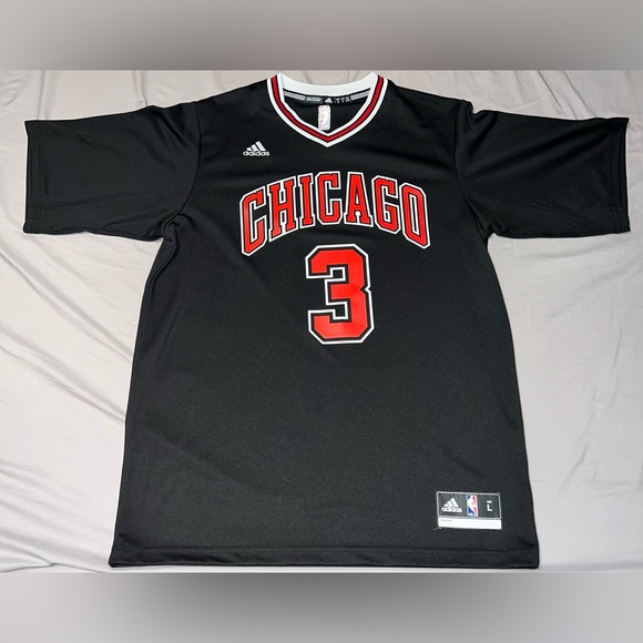 Authentic Dwayne Wade Chicago Bulls Alternate Jersey - Picture 2 of 5